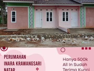 rumah di dekat SMAN 1 natar Free deposito
