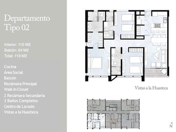 Departamento en Venta Santa Catarina frente a Valle Poniente