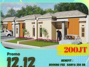 DESEMBER CERIA PROMO MODAL 250 RIBU DAPAT RUMAH MURAH 200 JUTA DI PATUK