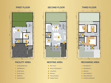 Rumah 3 lantai terkeren termurah Aether at greenwich park BSD