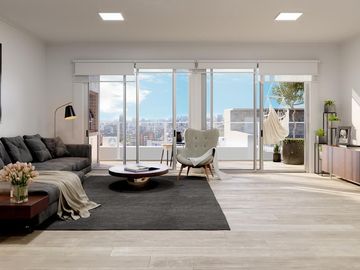 Venta Dpto Duplex 3 ambientes al frente con balcon en Coghlan.