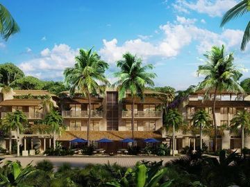Penthouse con alberca privada,  amenidades y casa club, cocina con meseta