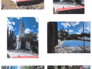CASA DE CAMPO CON ALBERCA, CAPILLA Y LOFTS.