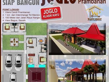 JOGLO KLASIK KAYU JATI DEKAT JALUR ALTERNATIF, UNIT EKSKLUSIF HANYA 1 UNIT