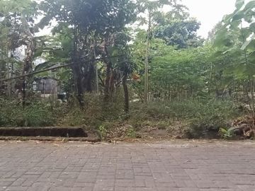 TANAH PEKARANGAN CUKUP LUAS DI SELATAN JLN DAMAI