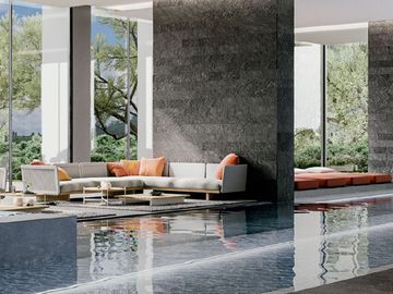 Condominio con bosque privado, pozo de agua, muro de escalar, spa, parque par ap