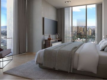 Condominio con bosque privado, pozo de agua, muro de escalar, spa, parque par ap
