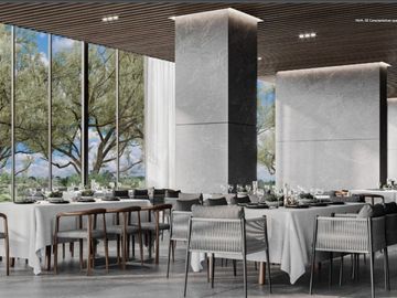 Condominio con bosque privado, pozo de agua, muro de escalar, spa, parque par ap
