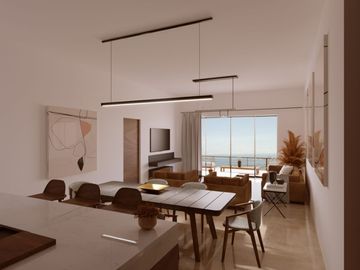 Departamento con terraza, casa club, pickleball, alberca, venta Cabo San Lucas