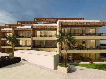 Departamento con terraza, casa club, pickleball, alberca, venta Cabo San Lucas