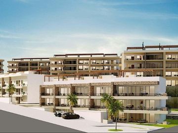 Departamento con terraza, casa club, pickleball, alberca, venta Cabo San Lucas