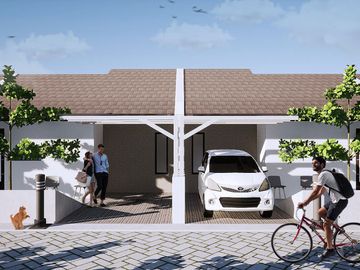 komplek perumahan 160juta dikota wates kulon progo