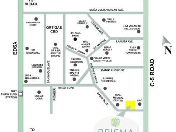 Prisma Residences Condominium for Sale in Pasig City with Balcony Condo Near Ortigas
