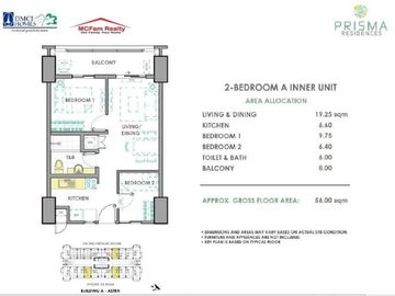 Prisma Residences Condominium for Sale in Pasig City with Balcony Condo Near Ortigas