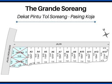Tanah Kavling murah Promo Ramadhan The Grande Soreang Pinggir Jalan
