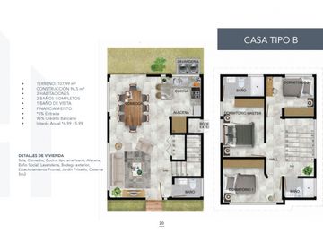 CASA VIP DE DOS PISOS URBANIZACION ANTHARA - MANTA
