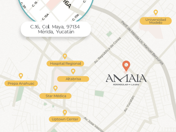 DEPARTAMENTO EN VENTA, AMAIA ALTABRISA, EN MERIDA, ENTREGA 2024