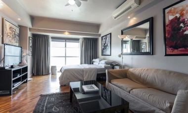 Rush Condominium for Sale Studio: Studio Flat Condo for Sale in The Manansala Tower Rockwell Center Makati City