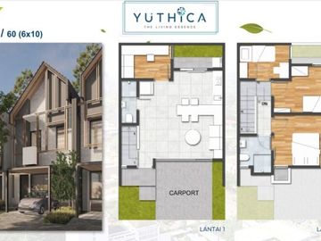 YUTHICA BSD CITY RUMAH MILLENIAL DI PUSAT CBD BSD