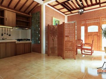 Rumah Nyaman Model Etnik Jawa Cocok Hunian