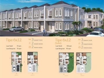 Millennium City type Brighton Rumah Mewah di Bogor