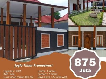 Rumah Joglo nyaman dan asri di Prambanan dekat Exit Tol