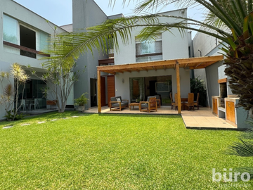 ACOGEDORA CASA CON JARDIN Y 3/4 DORM EN VENTA EN SURCO