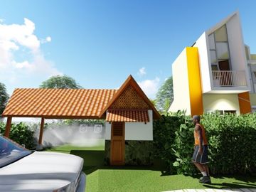 Rumah Murah 400jtan Bandung Timur Cileunyi 2 Lantai Bonus Kolam Renang