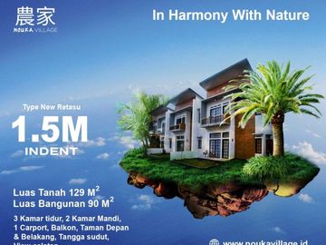 Miliki Hunian berkelas dengan Konsep yang Unik di Bandung utara NOUKA VILLAGE