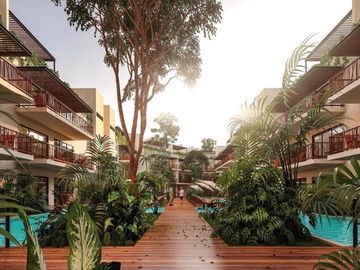 Penthouse con terraza privada, con areas verdes, Gym, centro de negocios, area p