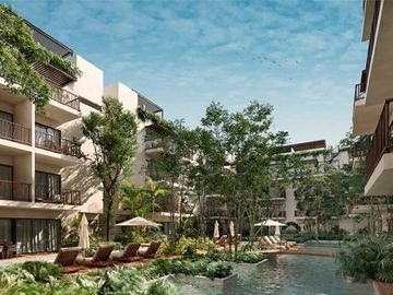 Penthouse con terraza privada, con areas verdes, Gym, centro de negocios, area p