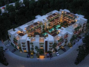 Penthouse con terraza privada, con areas verdes, Gym, centro de negocios, area p