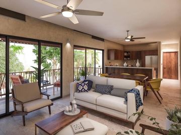 Penthouse con terraza privada, con areas verdes, Gym, centro de negocios, area p
