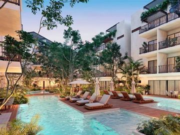 Penthouse con terraza privada, con areas verdes, Gym, centro de negocios, area p