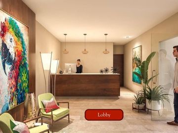 Penthouse con terraza privada, con areas verdes, Gym, centro de negocios, area p