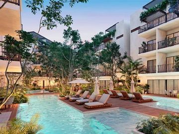 Penthouse con terraza privada, con areas verdes, Gym, centro de negocios, area p