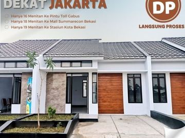 rumah murah minimalis modern tanpa DP bekasi utara
