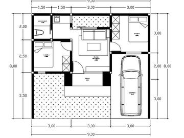 Rumah Modern di Kawasan Buduran Dekat Kota, DVJ 4