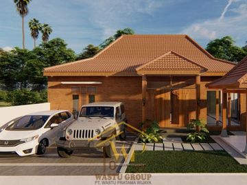 RUMAH JOGLO MODERN DI BARAT HOTEL HYATT PALAGAN