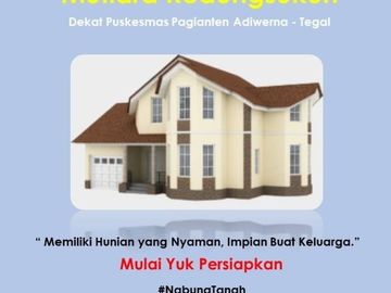 Dekat Klinik Hj. Aisyiyah Adiwerna-Tegal: 80 Jt-an SHM Darat