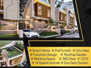 Smarthome 2LT Full Furnished Mewah di Bandung Barat Ngamprah Cimahi