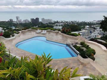 Departamento Dúplex Club Casa Blanca, Océano Pacífico: En Venta Exclusivo Departamento En La Playa, Urbanización Privada, Guardianía Permanente, Ecuad