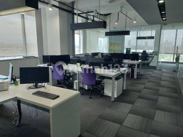 Office Semi Furnish di Eighty Eight Kota Kasablanka, Jaksel