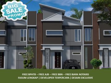 2 Lantai Rumah View Pegunungan Free Biaya 2KT Tipe 34/60