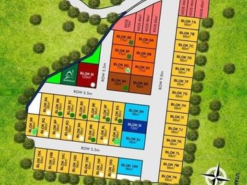 Rumah cluster city dekat harvest city