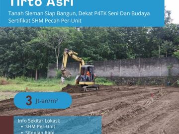 Tanah Sleman Siap Bangun, Dekat Kampus UII Sertifikat SHM Pecah Per-Unit
