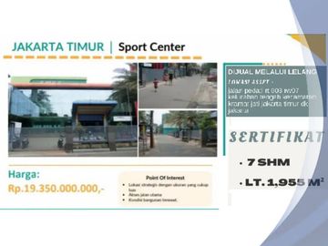 Gedung Sport Center di Kramat Jati, Jakarta Timur