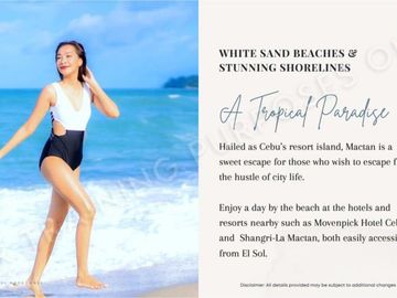 Pre-selling Condominium in Seagrove Mactan, El Sol