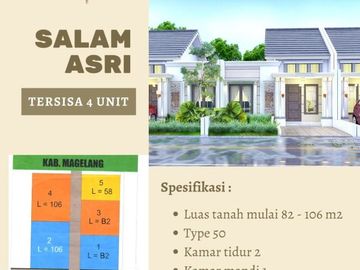 Hunian Model MINIMALIS area SALAM