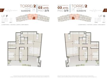 Torres Zafiro Nordelta: Departamento 3 ambientes